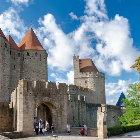 Montez Au Creneau, Face A La Cite Vue Sublime Lejlighed Carcassonne
