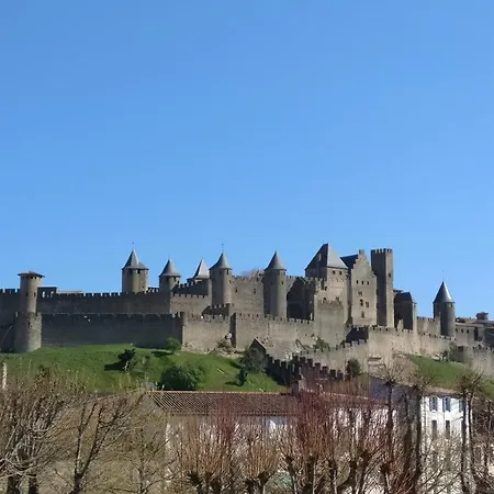 Montez Au Creneau, Face A La Cite Vue Sublime Daire Carcassonne