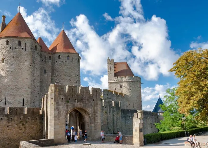 Montez Au Creneau, Face A La Cite Vue Sublime Daire Carcassonne